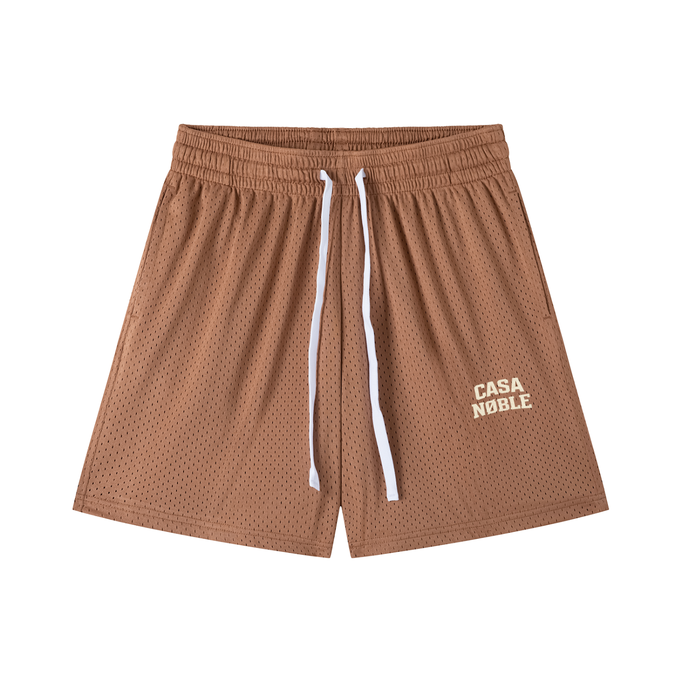 Mesh Drawstring Shorts
