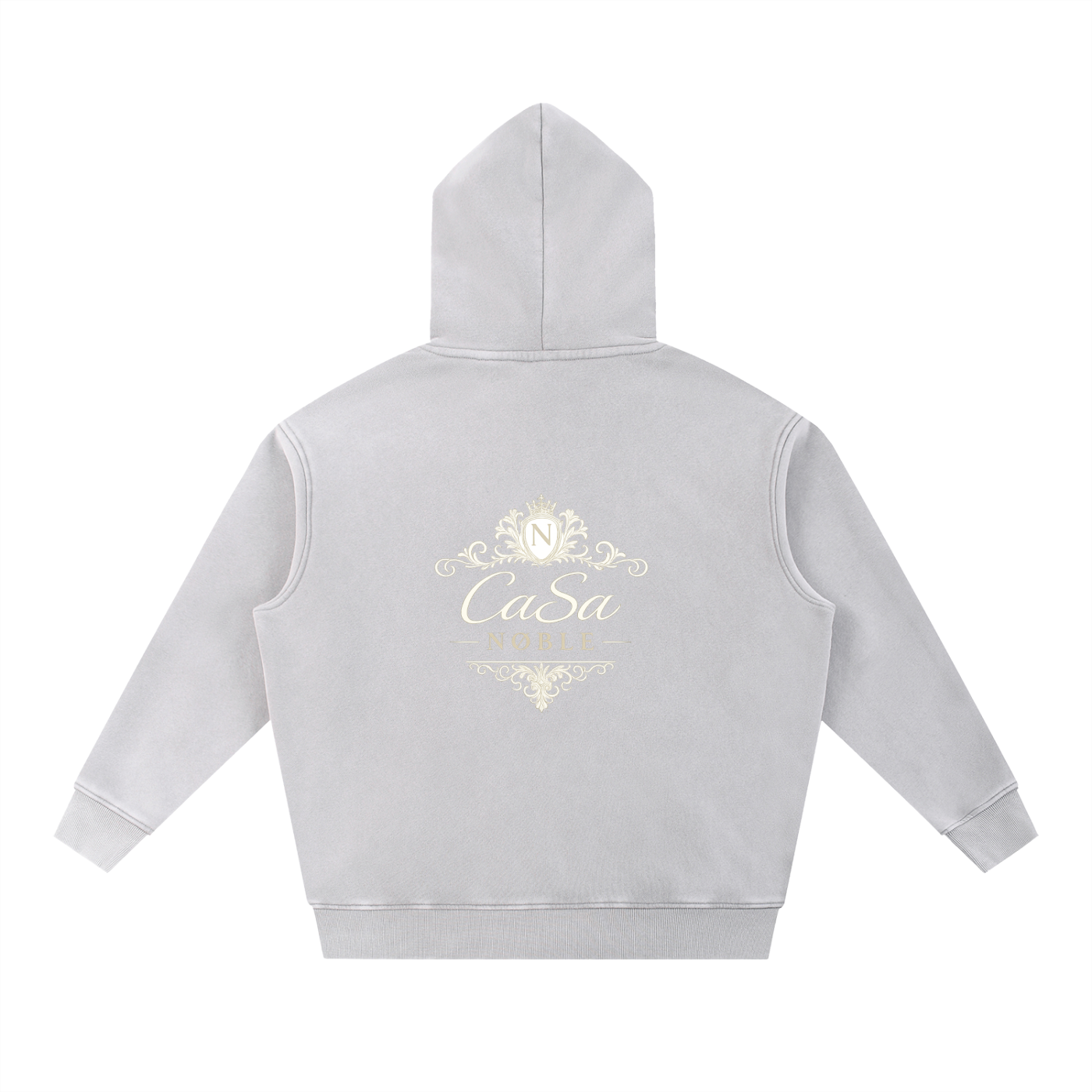 Snow Wash Fleece Oversize Hoodie