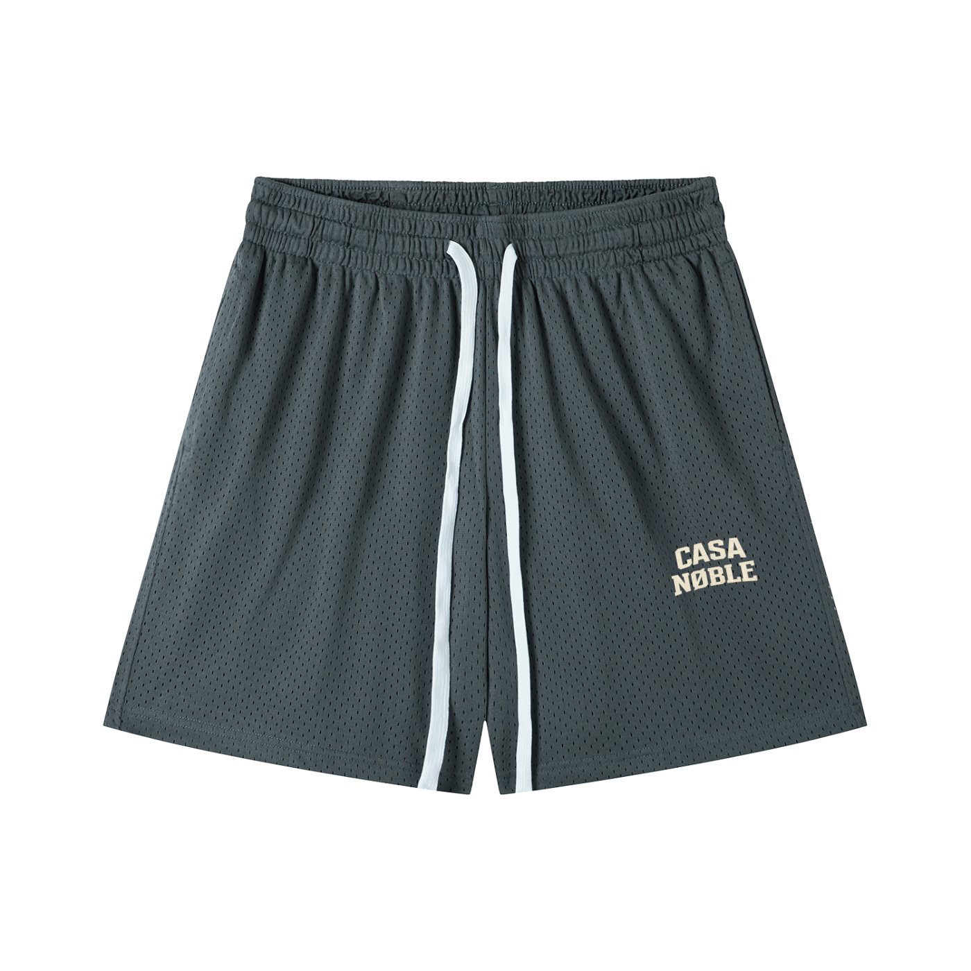 Mesh Drawstring Shorts