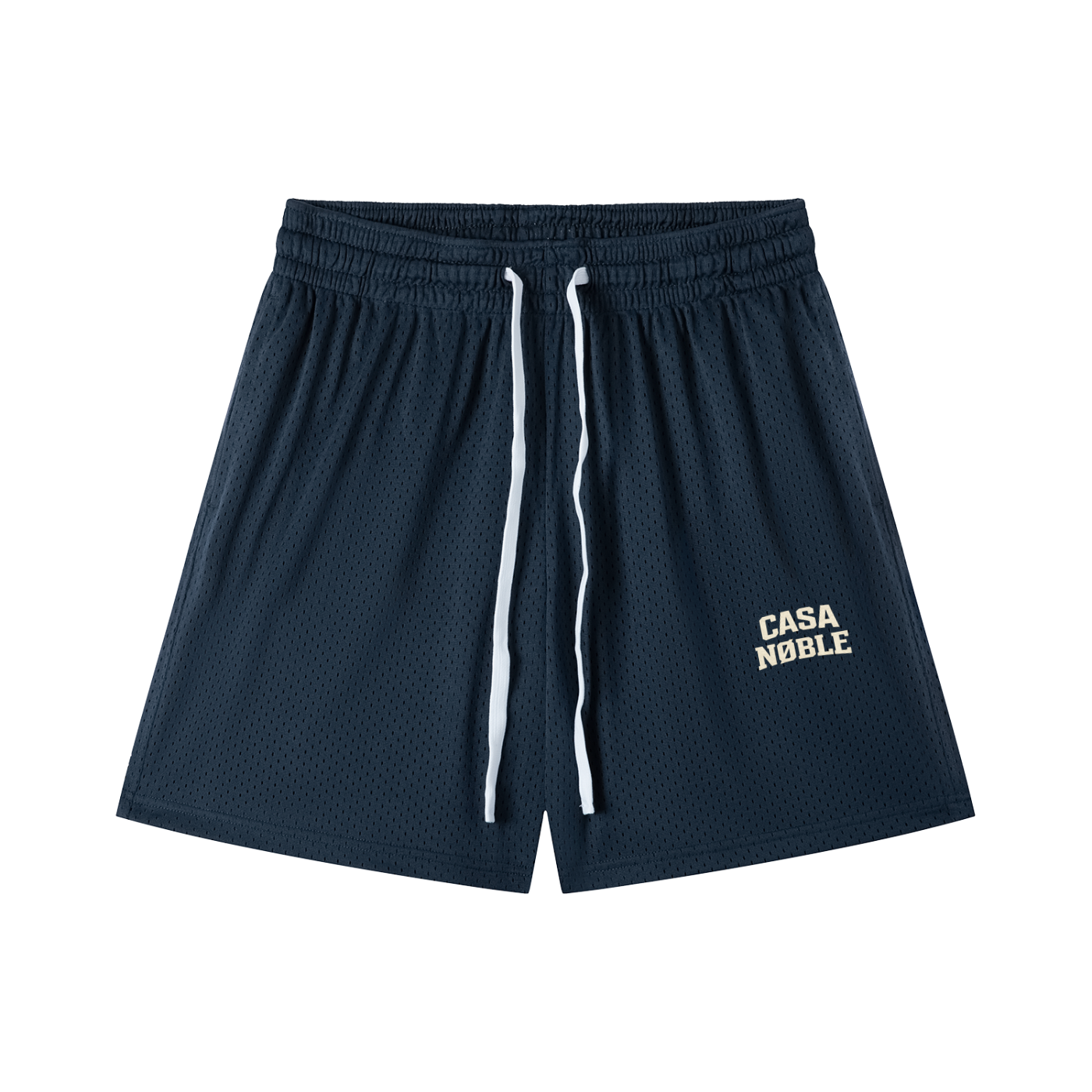 Mesh Drawstring Shorts